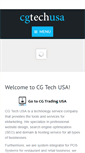 Mobile Screenshot of cgtechusa.com